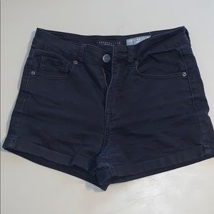 Aeropostale high waisted midi shorts